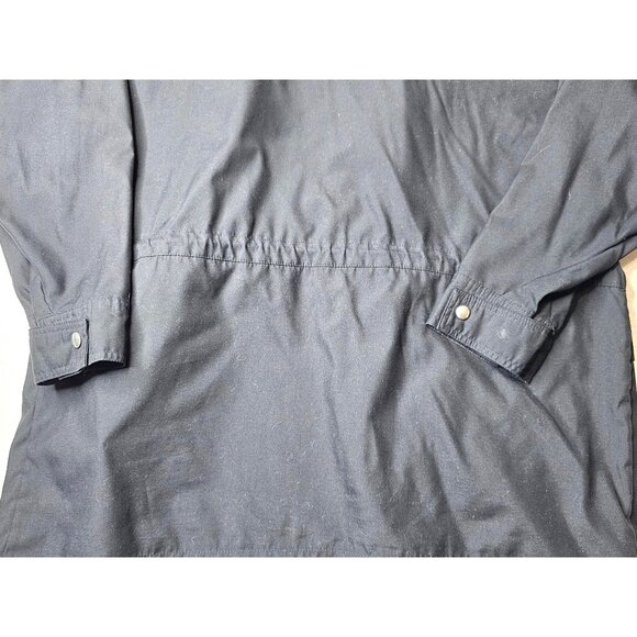 Eddie Bauer Women's Jacket L Black 100% Polyester Full Zip Snap Pockets - Picture 12 of 14